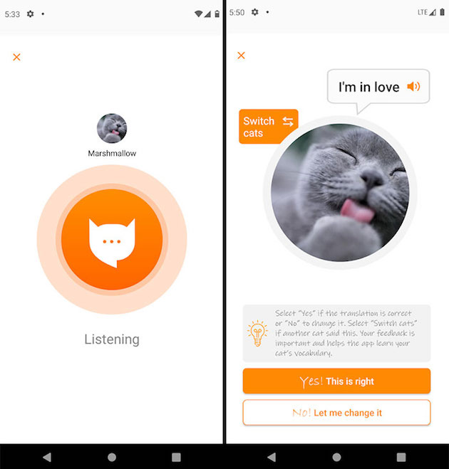 MeowTalk　猫　通訳　猫語　Amazon　アプリ