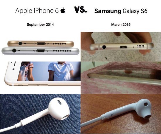 アップル「iPhone 6」とサムスン「Galaxy S6」が酷似に関連した画像-03