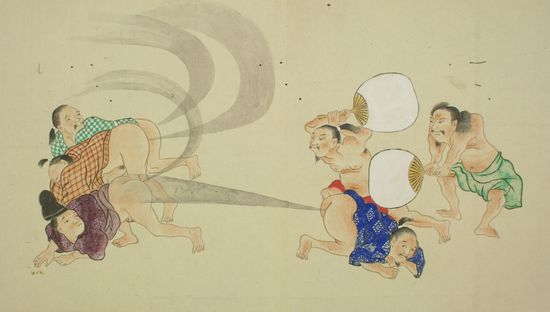 屁合戦絵巻に関連した画像-03