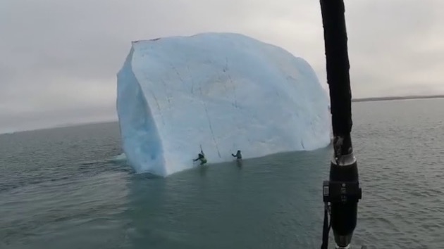 ノルウェー　探検家　氷山