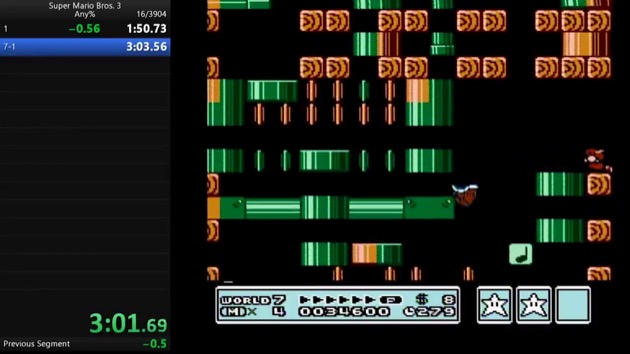 スーパーマリオブラザーズ RTA 世界記録