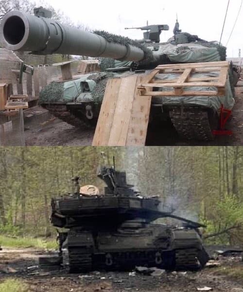 ロシア　ウクライナ　戦車　T-90M