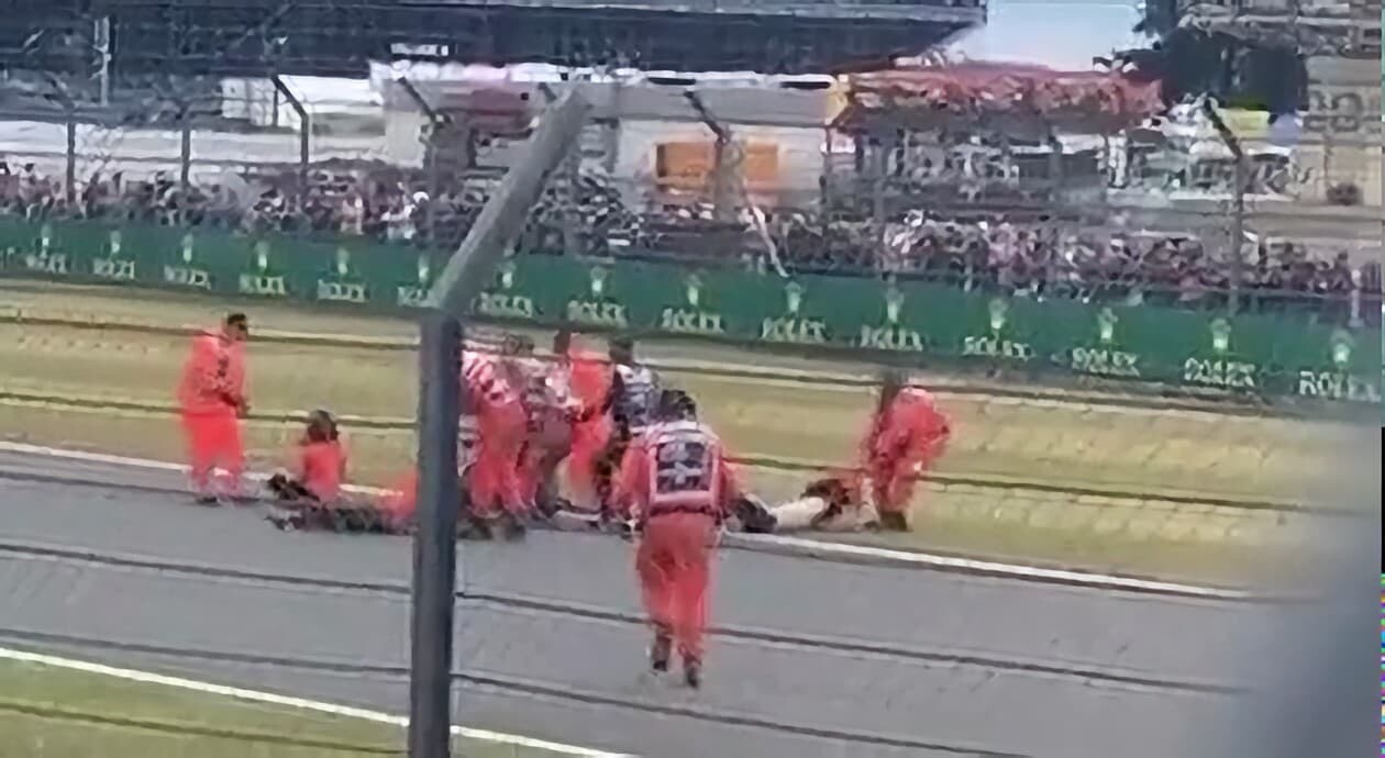 F1　イギリス　抗議　ジャスト・ストップ・オイル