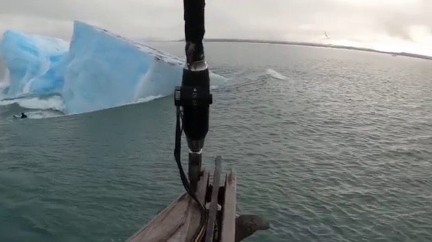 ノルウェー　探検家　氷山