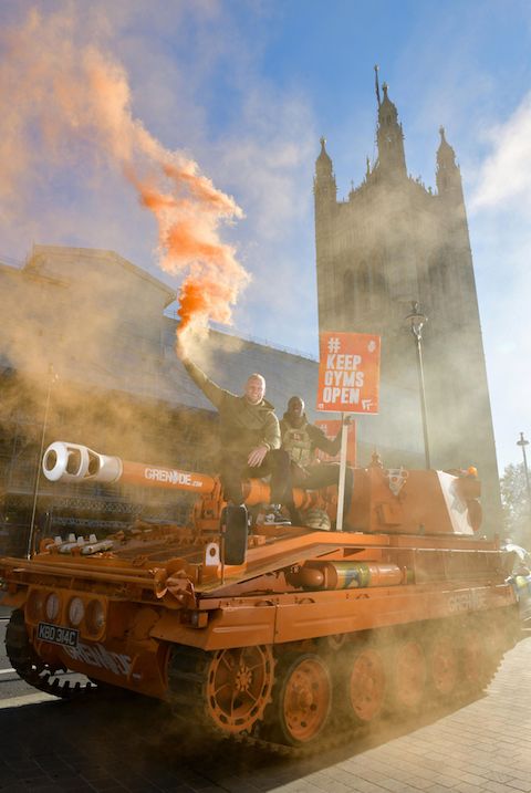 ジム　抗議　戦車　ジェームス・ハスケル　イギリス