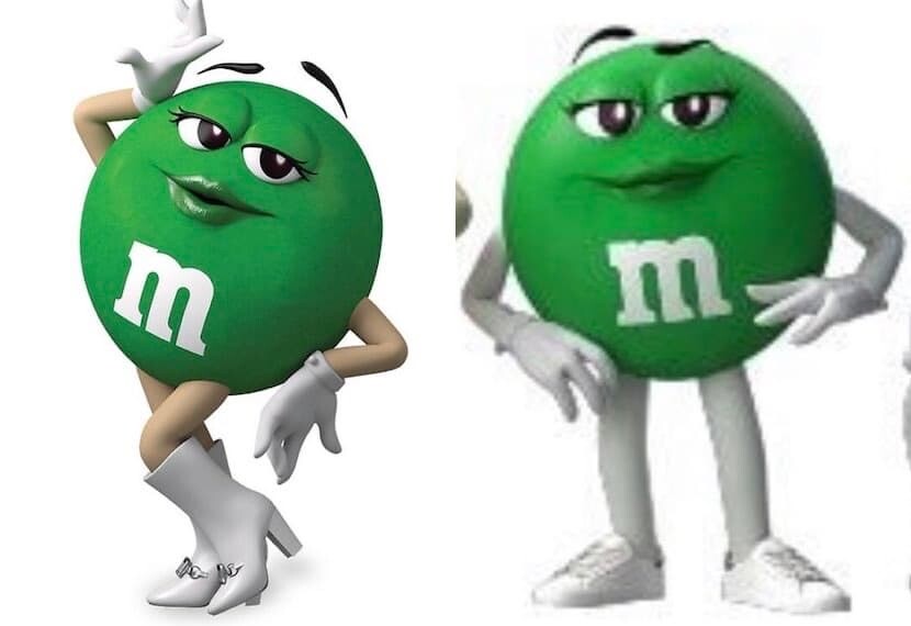 M&M's　チョコレート　インクルーシブ　包括的　多様性
