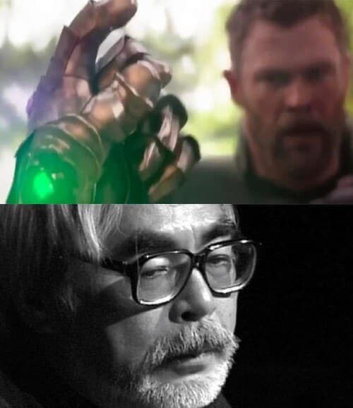 指パッチン　アベンジャーズ　サノス　マーベル