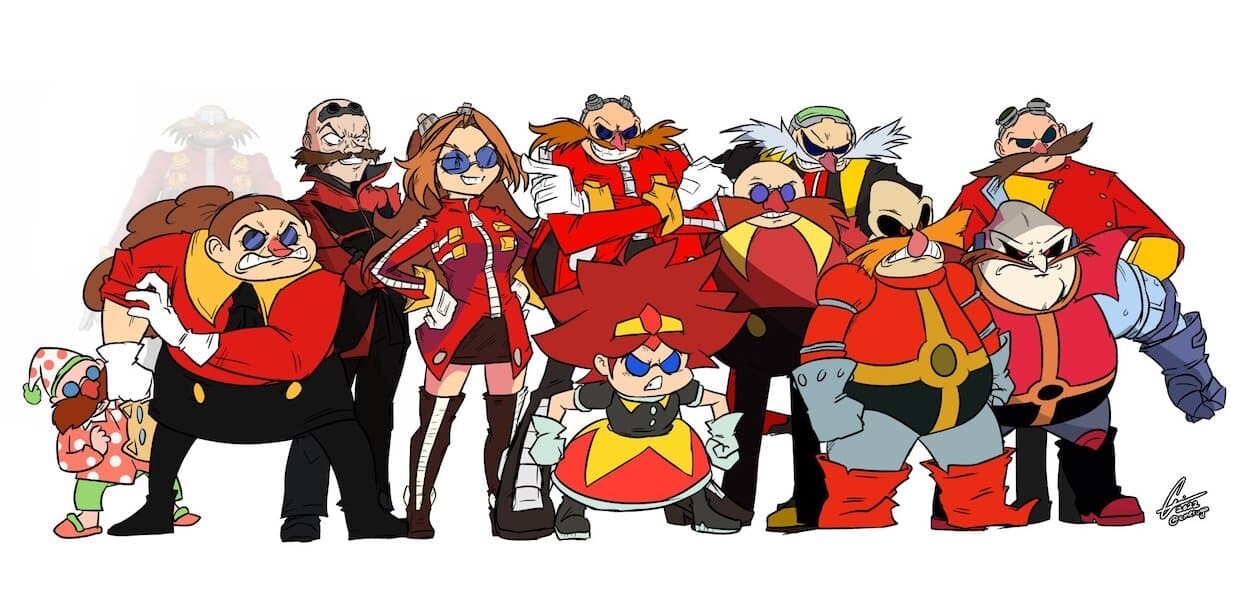 エッグマム　ドクターエッグマン　女体化　ソニック　SEGA
