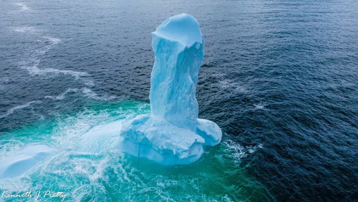 ケン・プリティ　氷山　カナダ