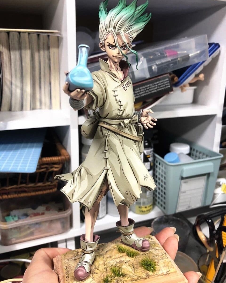 3D2次元彩色　フィギュア　MAマン　M_A_paintman　塗装